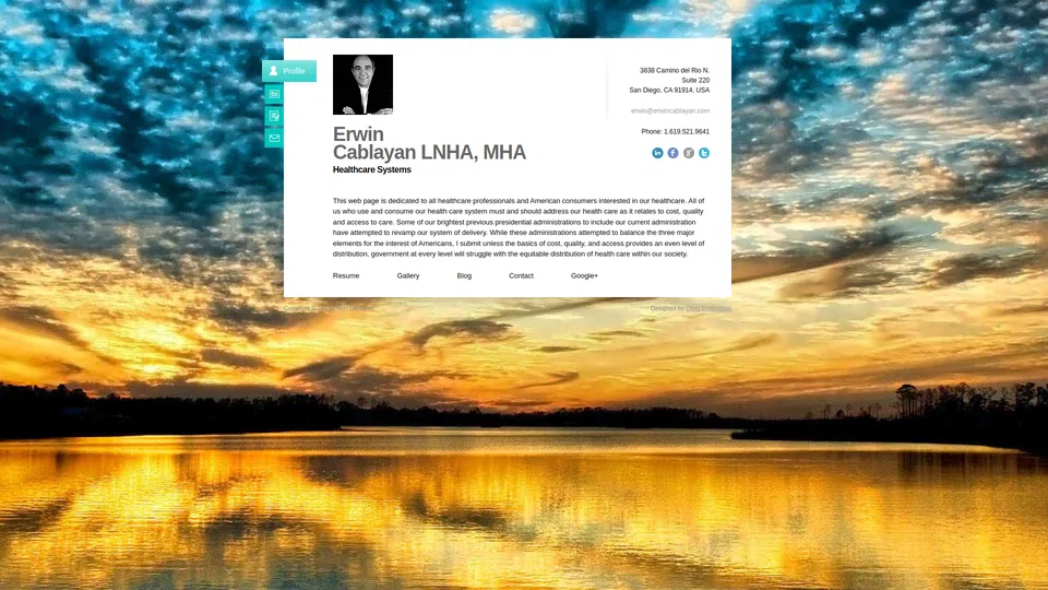 Homepage snapshot at launch