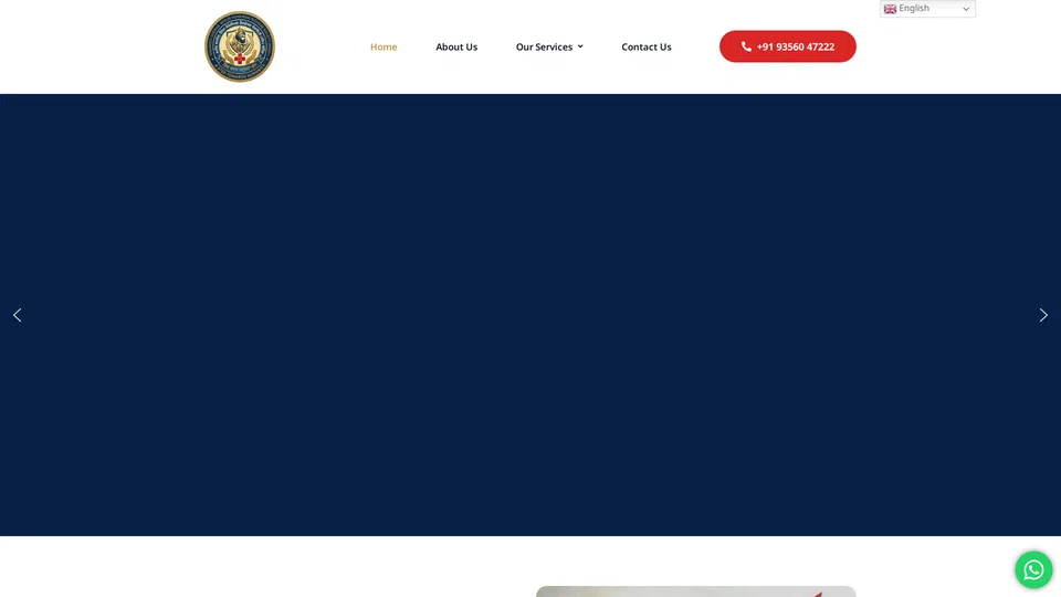 Homepage snapshot at launch