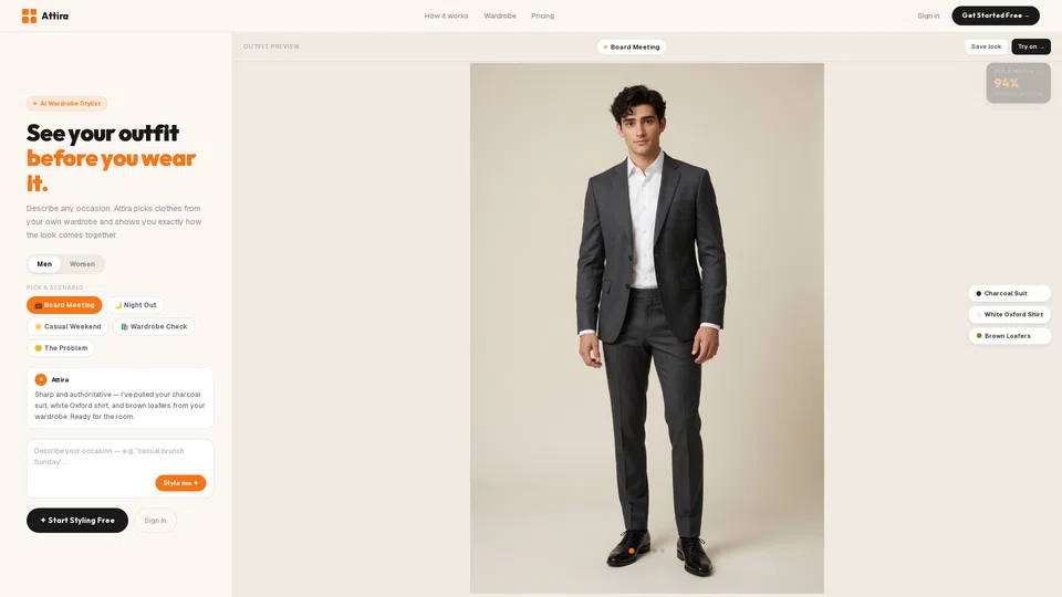 Homepage snapshot at launch