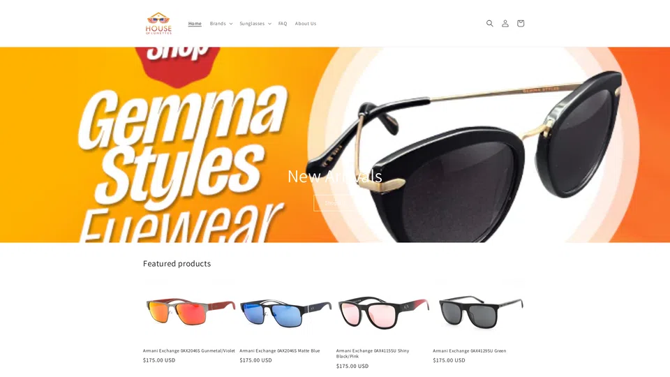 Homepage snapshot at launch
