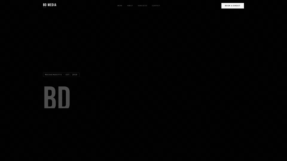 Homepage snapshot at launch