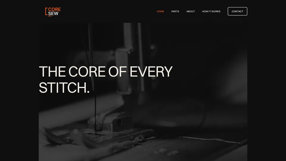 Homepage snapshot at launch