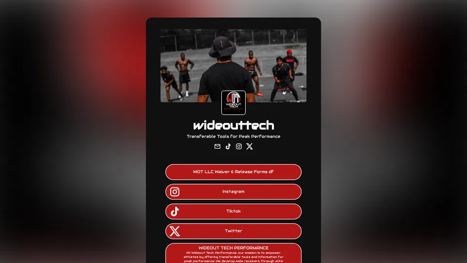 Homepage snapshot at launch