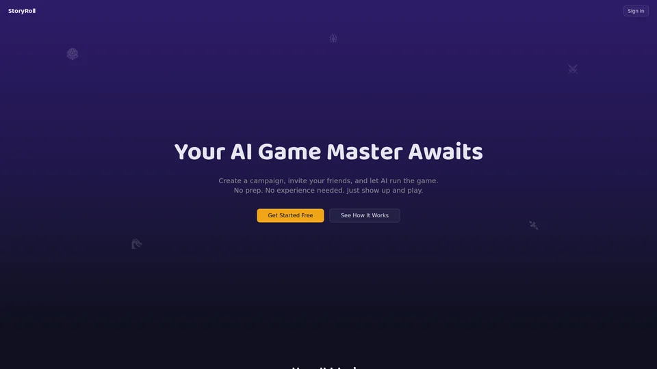 Homepage snapshot at launch