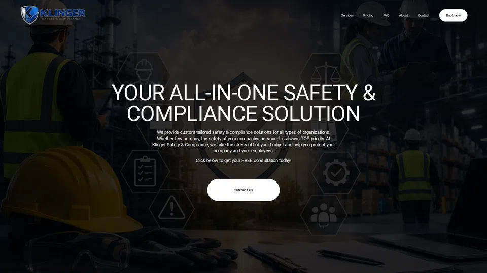 Homepage snapshot at launch