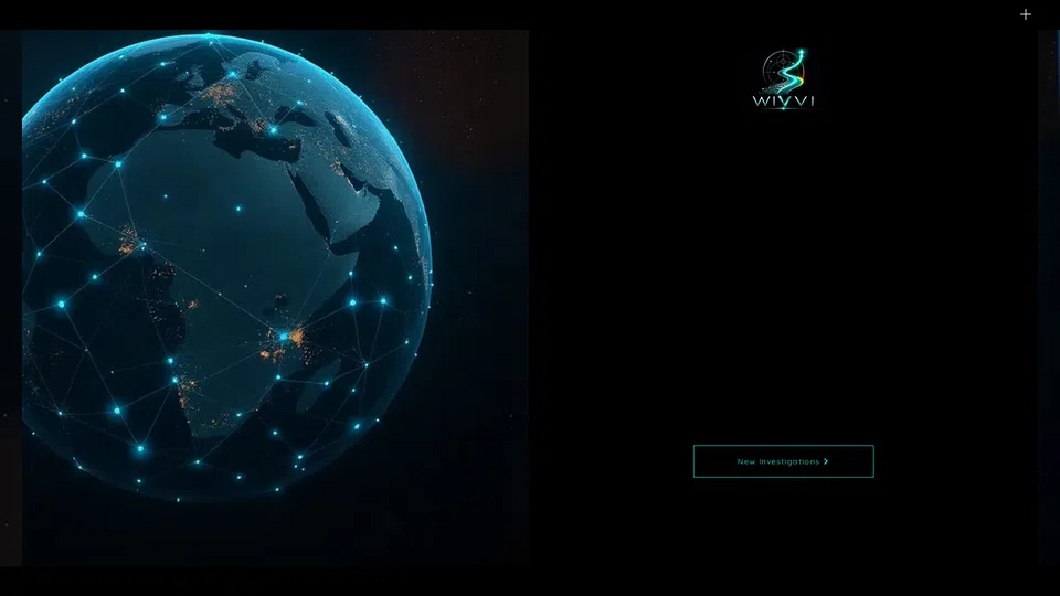 Homepage snapshot at launch
