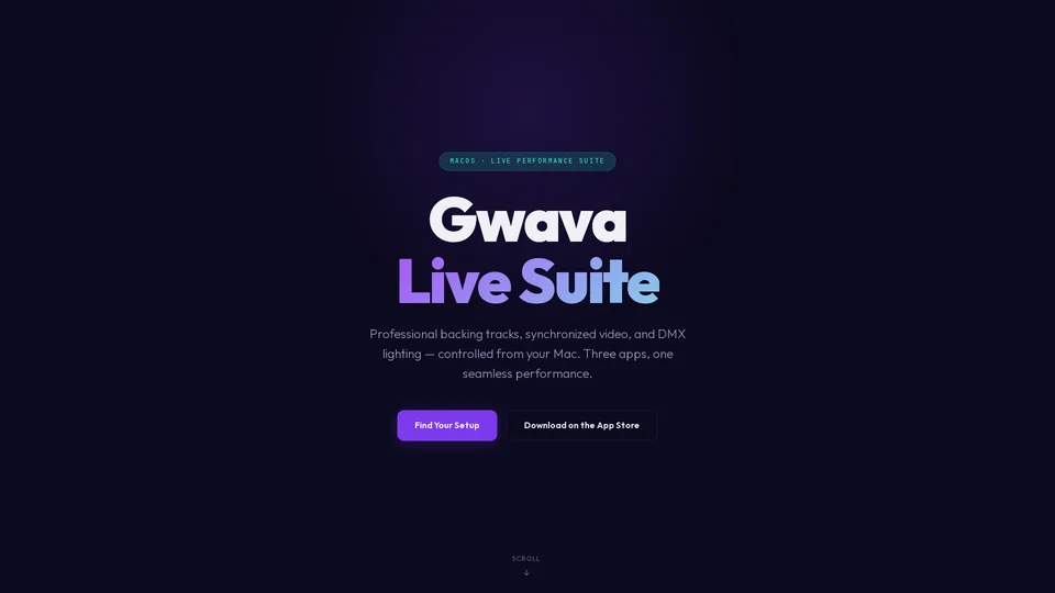 Homepage snapshot at launch
