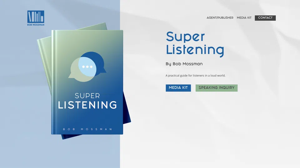 Homepage snapshot at launch