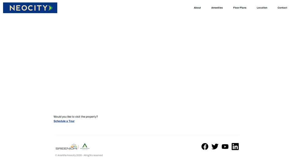 Homepage snapshot at launch