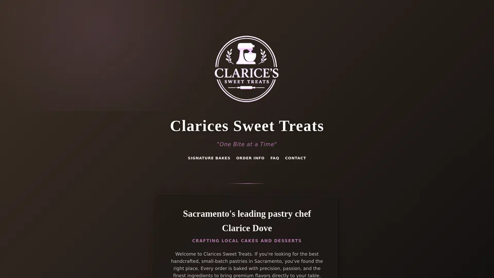 Homepage snapshot at launch