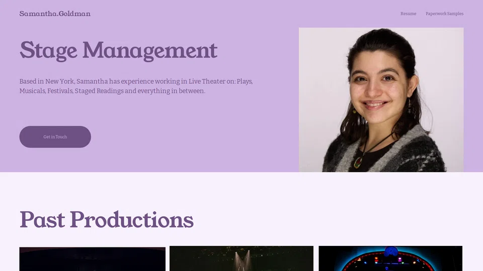 Homepage snapshot at launch