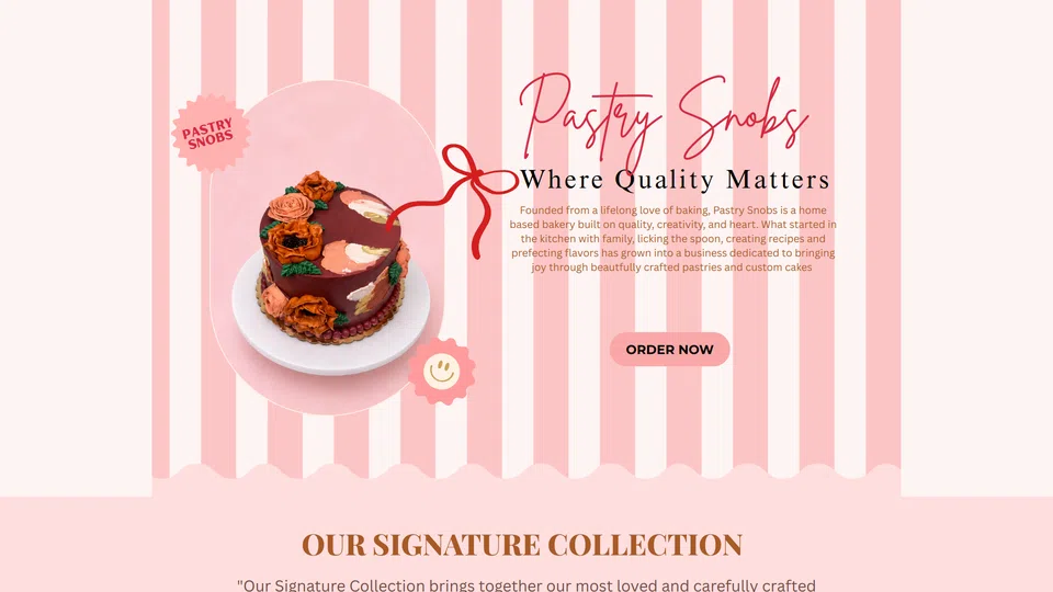 Homepage snapshot at launch