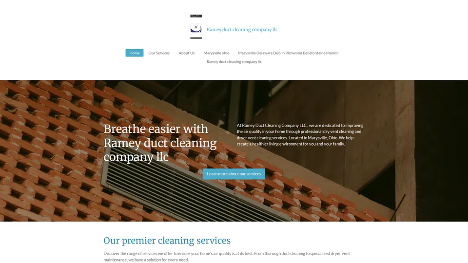 Homepage snapshot at launch