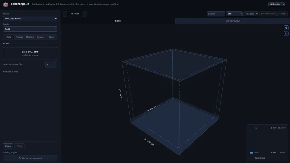 Homepage snapshot at launch