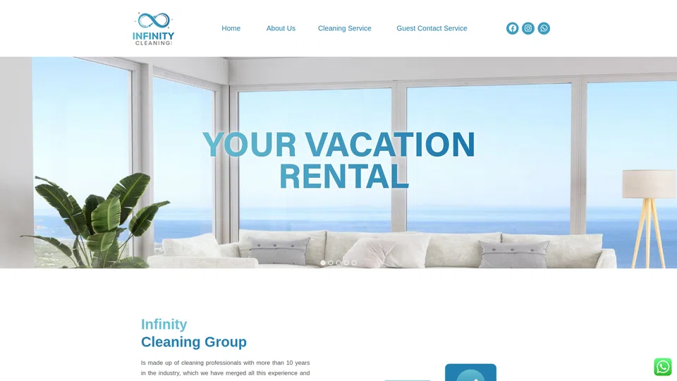 Homepage snapshot at launch