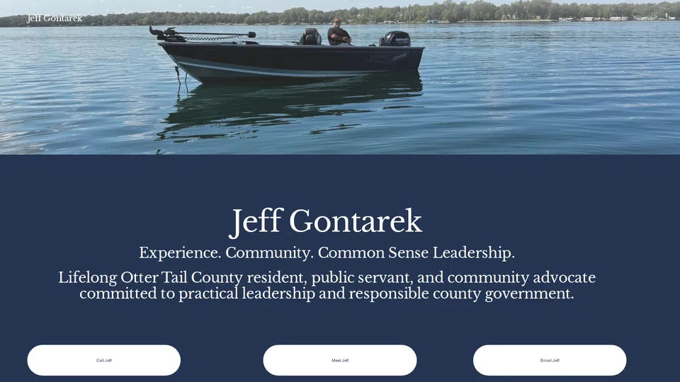 Homepage snapshot at launch