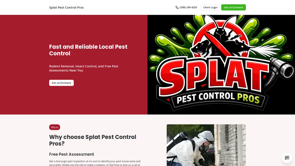 Homepage snapshot at launch