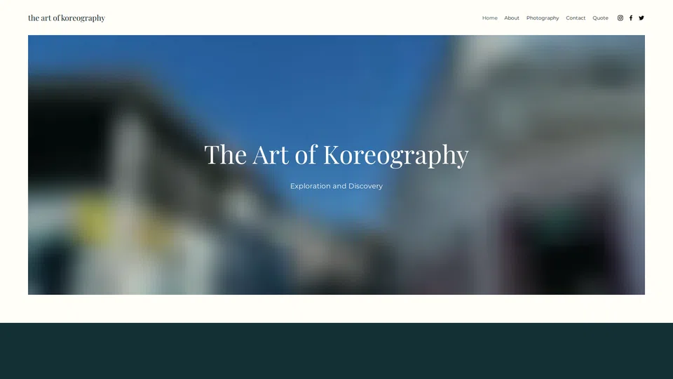 Homepage snapshot at launch
