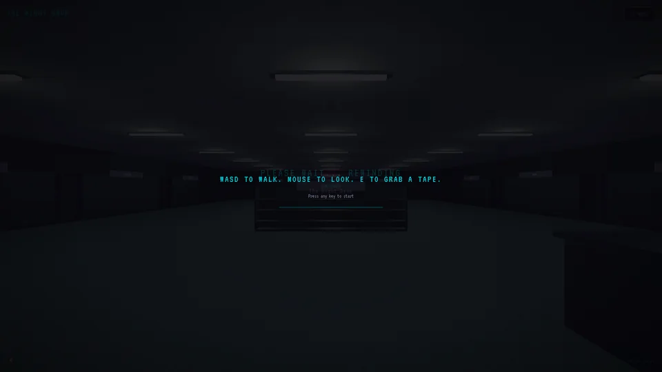 Homepage snapshot at launch