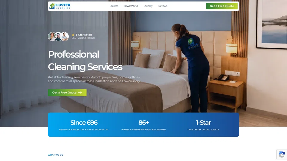 Homepage snapshot at launch
