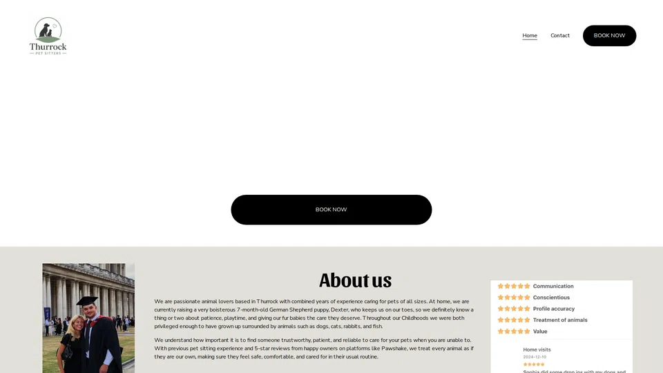 Homepage snapshot at launch
