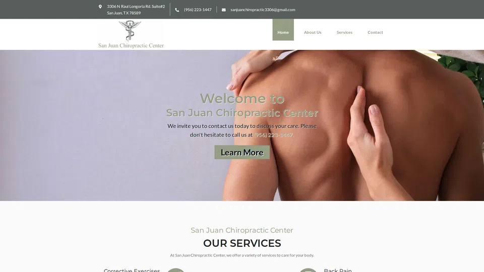 Homepage snapshot at launch