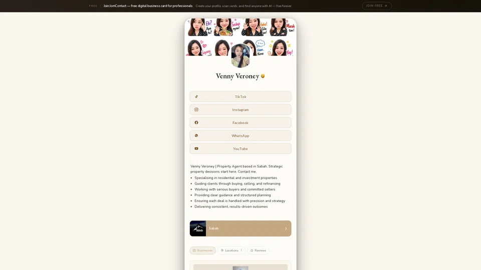 Homepage snapshot at launch