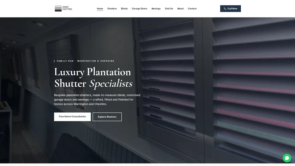 Homepage snapshot at launch