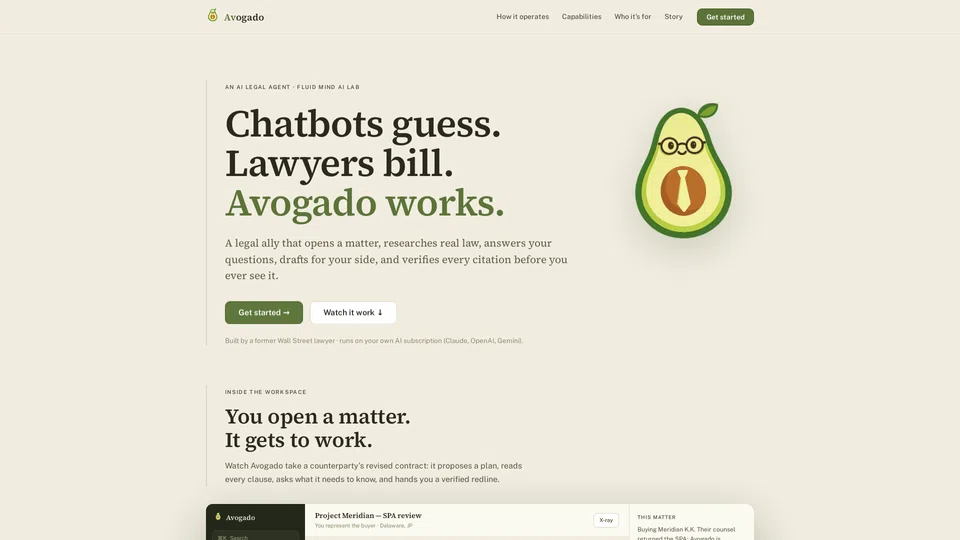 Homepage snapshot at launch