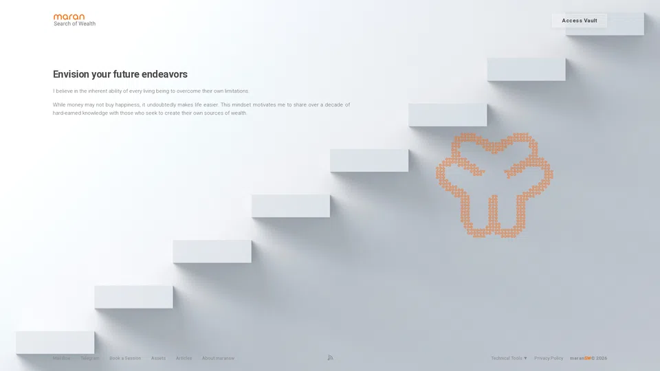 Homepage snapshot at launch