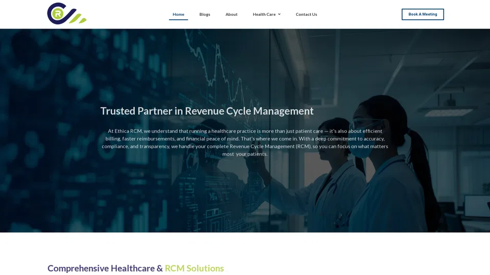 Homepage snapshot at launch