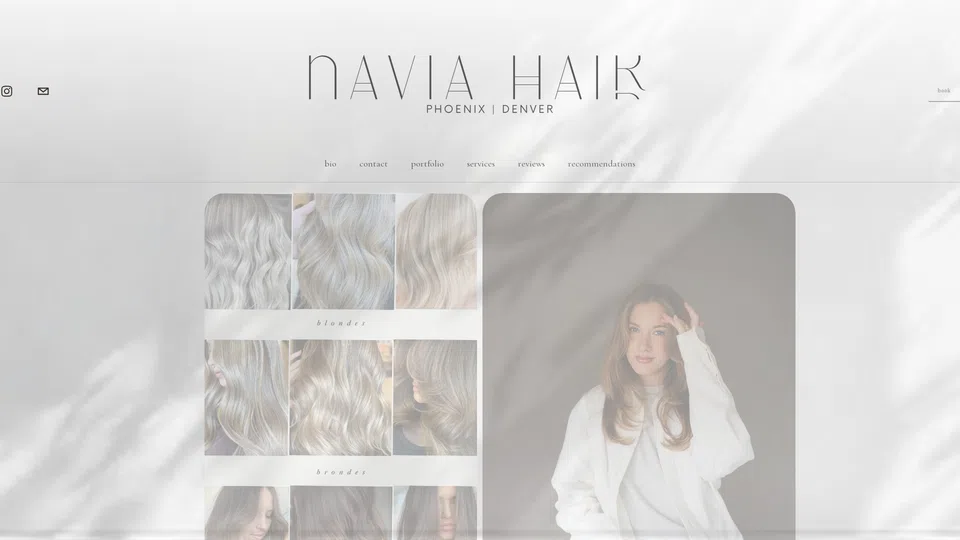 Homepage snapshot at launch