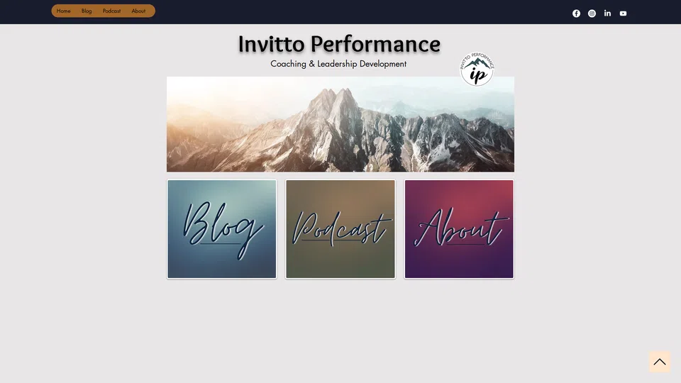 Homepage snapshot at launch