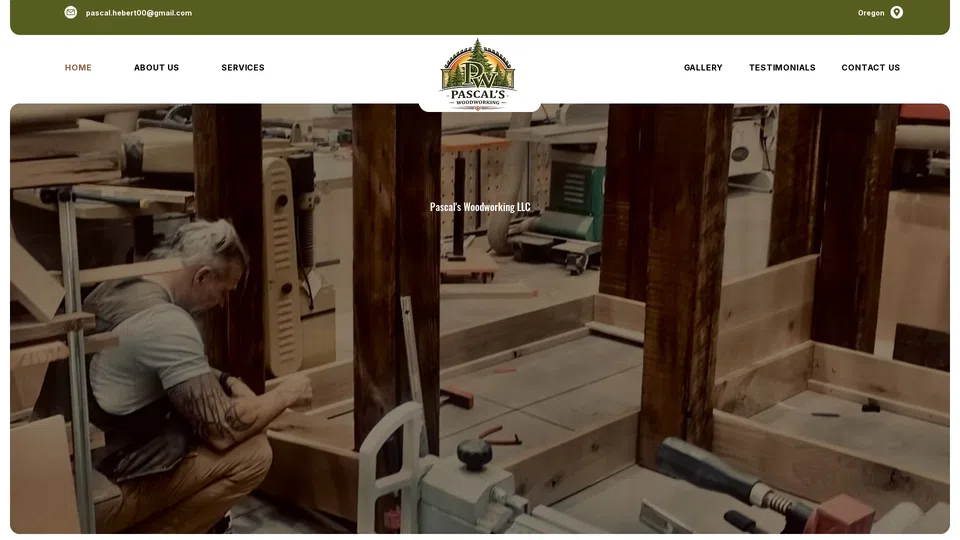 Homepage snapshot at launch