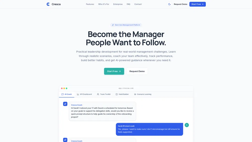 Homepage snapshot at launch