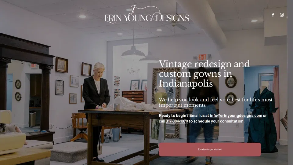 Homepage snapshot at launch