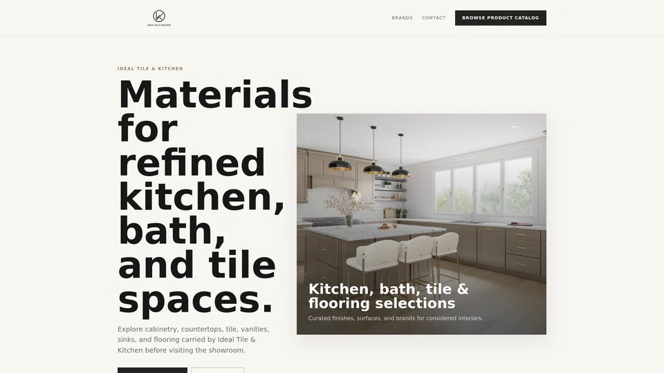 Homepage snapshot at launch