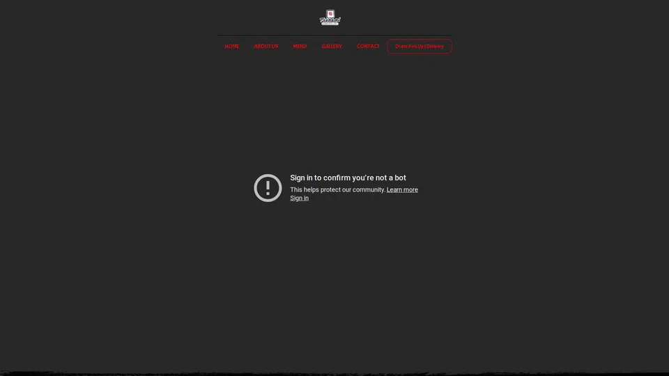 Homepage snapshot at launch