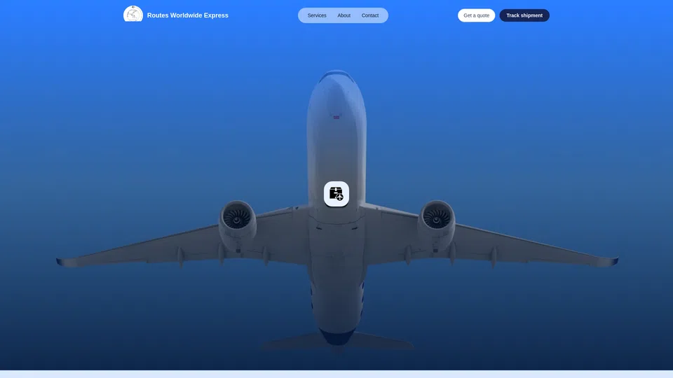 Homepage snapshot at launch