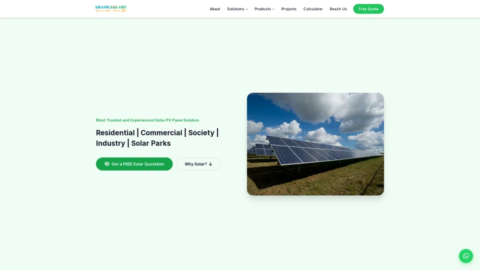 Homepage snapshot at launch
