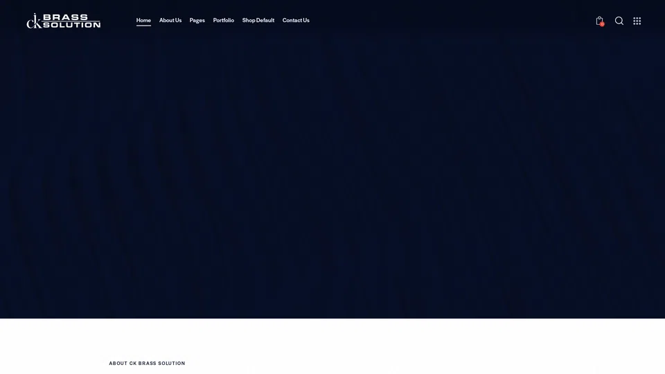 Homepage snapshot at launch