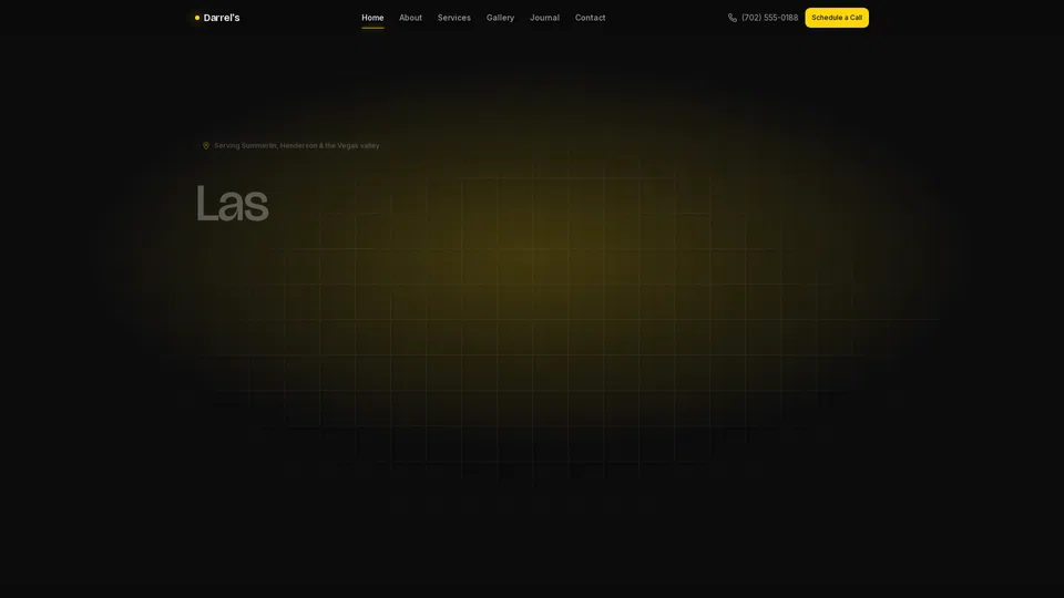 Homepage snapshot at launch