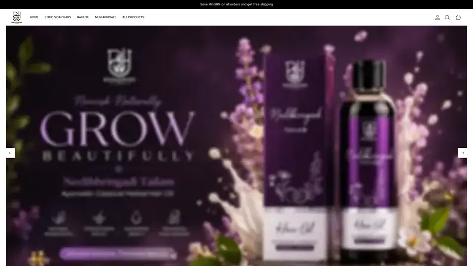 Homepage snapshot at launch