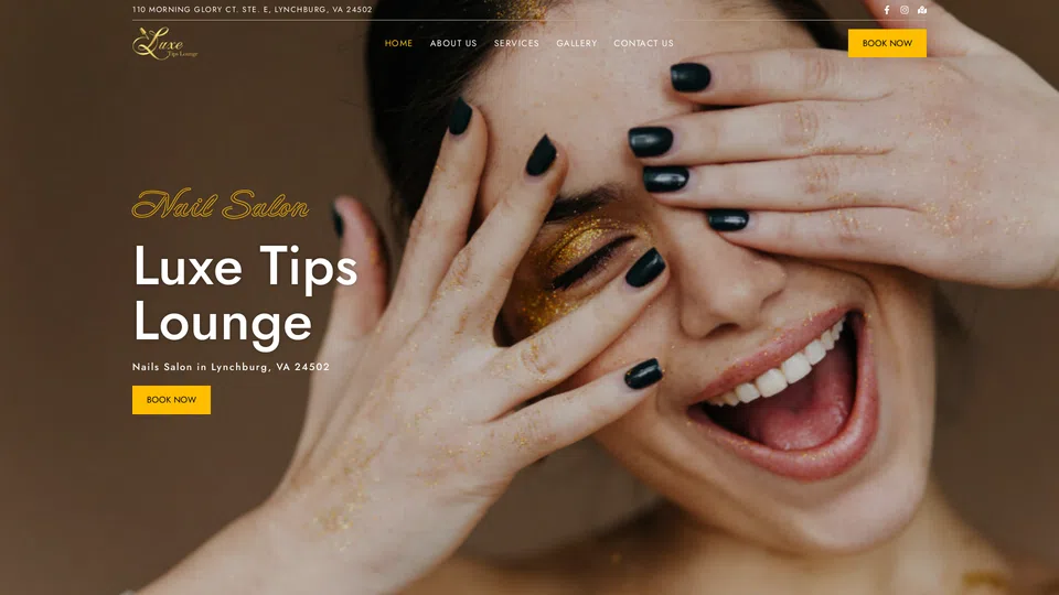 Homepage snapshot at launch