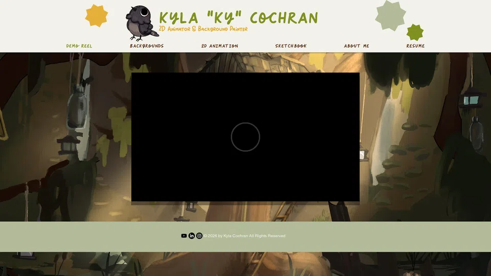 Homepage snapshot at launch