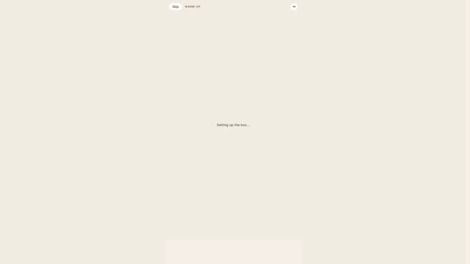 Homepage snapshot at launch