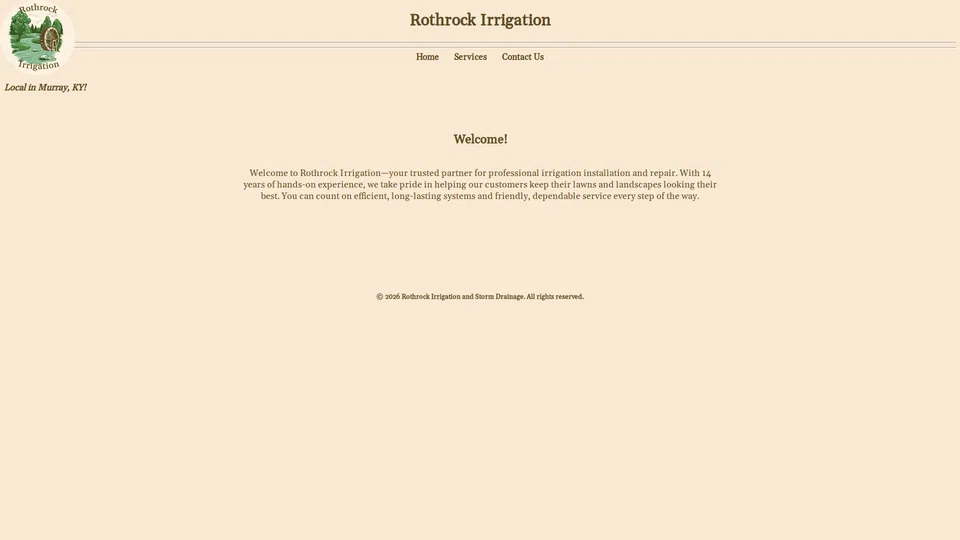 Homepage snapshot at launch