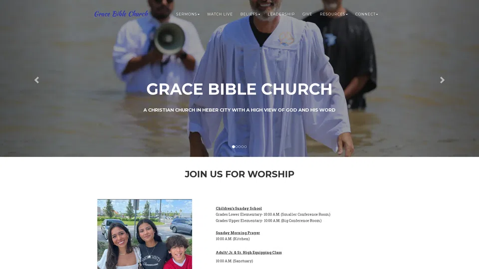 Homepage snapshot at launch