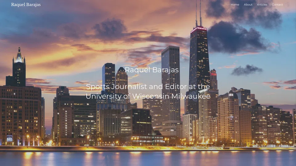 Homepage snapshot at launch