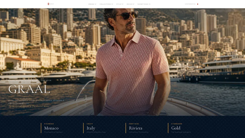Homepage snapshot at launch